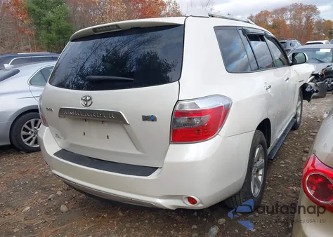 2008 Toyota Highlander Hybrid z USA, uszkodzony, nr VIN JTEEW41A082022515